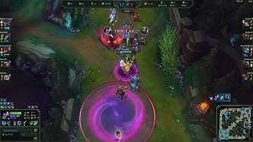 Jungle Yasuo 1v4 Quadra kill