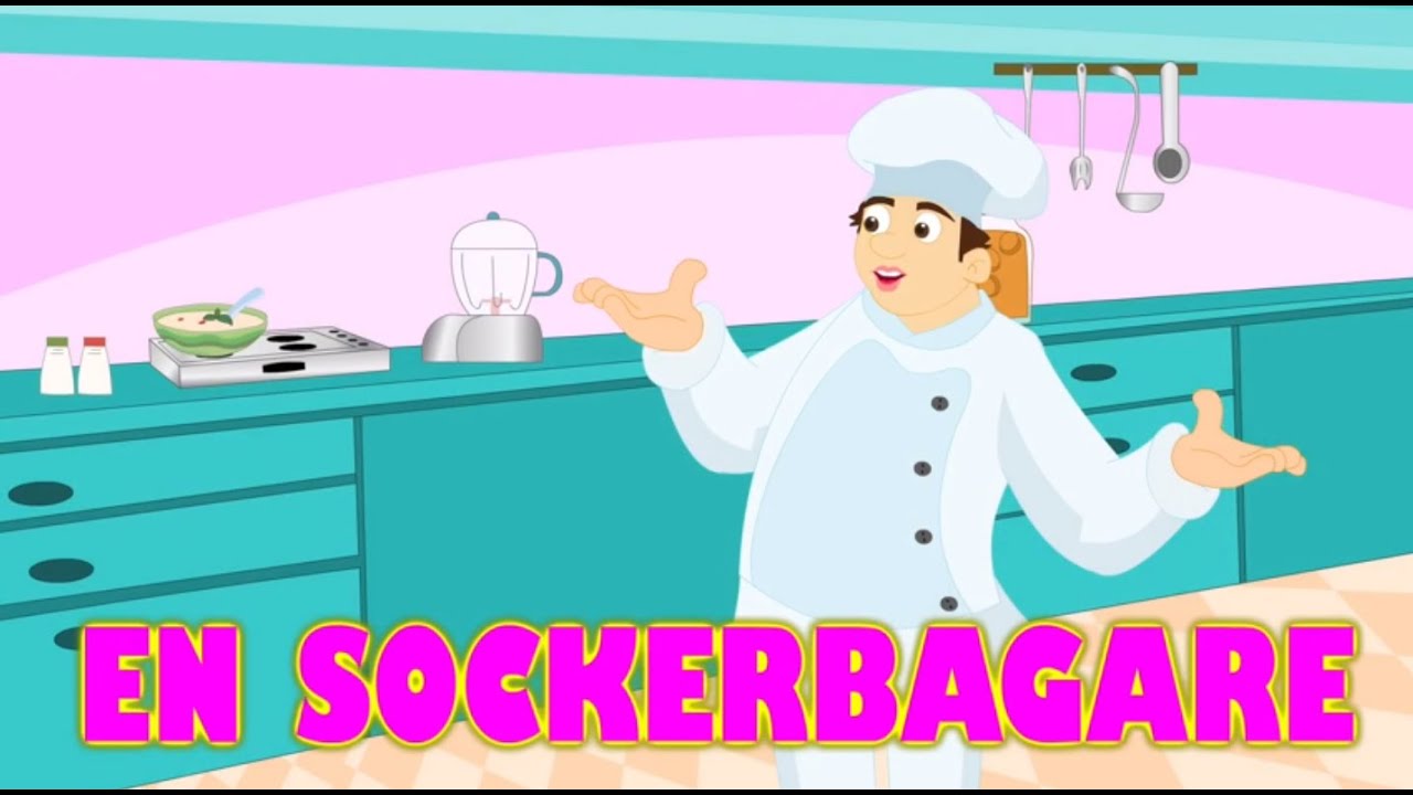 Barnsånger på svenska | En sockerbagare med mera