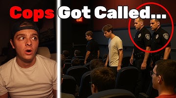 Police Show Up During Minecraft Movie CHAOS...