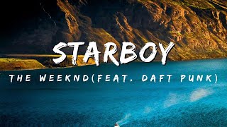 STARBOY - THE WEEKND(FEAT. DAFT PUNK) (LYRICAL VIDEO) || @Audioaesthetic007