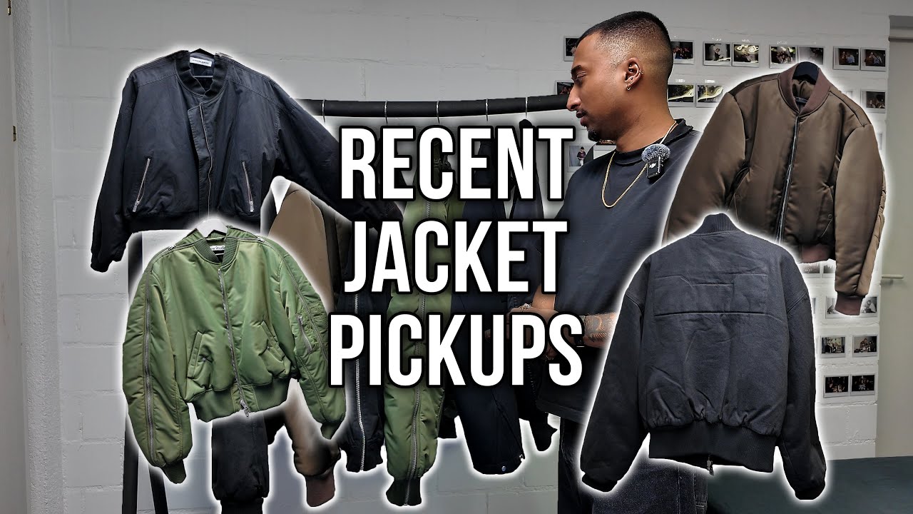 Recent jacket pickups (FFFPostalservice, Acne Studios, Vuja De