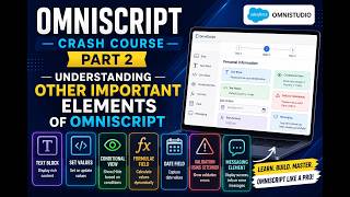 OmniScript Crash Course Part 2 | Set Values, TextBlock,Conditional View, Formulas & Validation