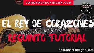 El Rey De Corazones Ariel Camacho Tutorial - Requinto Acordes Guitarra - Jovanny Castillo Tutoriales