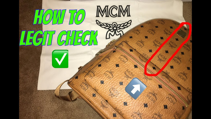 HOW TO SPOT, Real vs Fake MCM Backpack