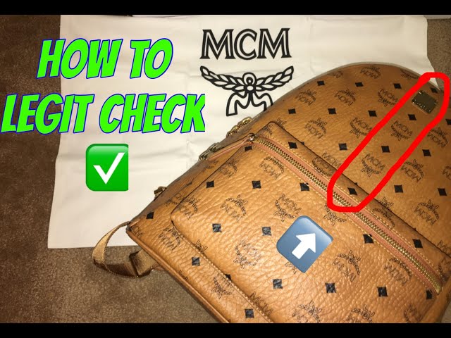 How to recognize an original MCM bag - Check it now !