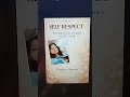 self respect