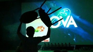 Oldskool demo compo HYPE at NOVA 18 with Cocio & Finsprit!