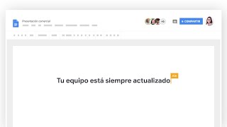 Mejore el trabajo en equipo con G Suite