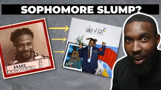 Did ASAKE survive the Sophomore slump?? || WORK OF ART (REACTION/REVIEW)