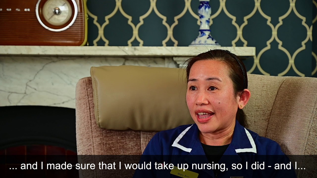 Mary-Ann always knew she wanted to be a nurse