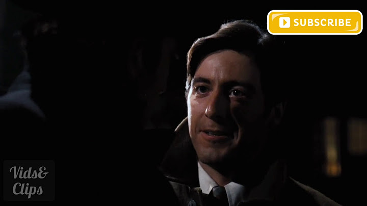 The God Father 1 (1972) Hospital scene