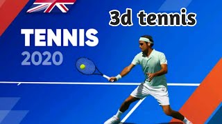 3d Tennis android game. 3d Tennis game better quality. screenshot 4