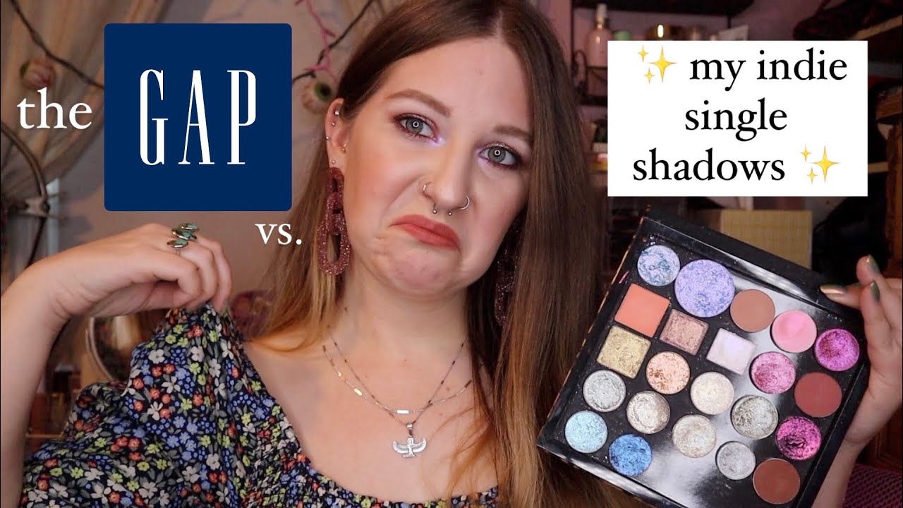 The Gap vs. my Indie Single Shadows | hot vegan hannah