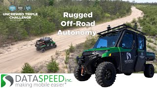 Leading Off-Road Autonomy: Dataspeed Wins the 2025 Uncrewed Triple Challenge
