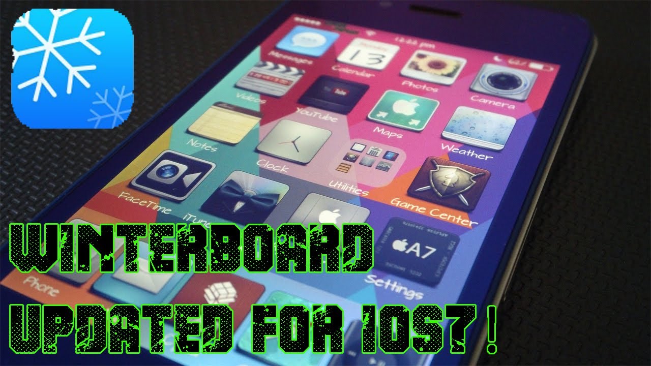 Winterboard Updated For iOS 7 & 64bit! How To Install & List Of Compatible Themes⇩