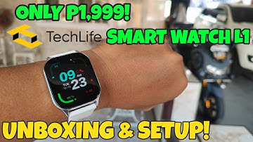 TechLife Smart Watch L1 Unboxing and Setup!