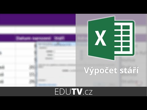 Video: Ako vypočítať vek od dátumu narodenia v programe Excel?