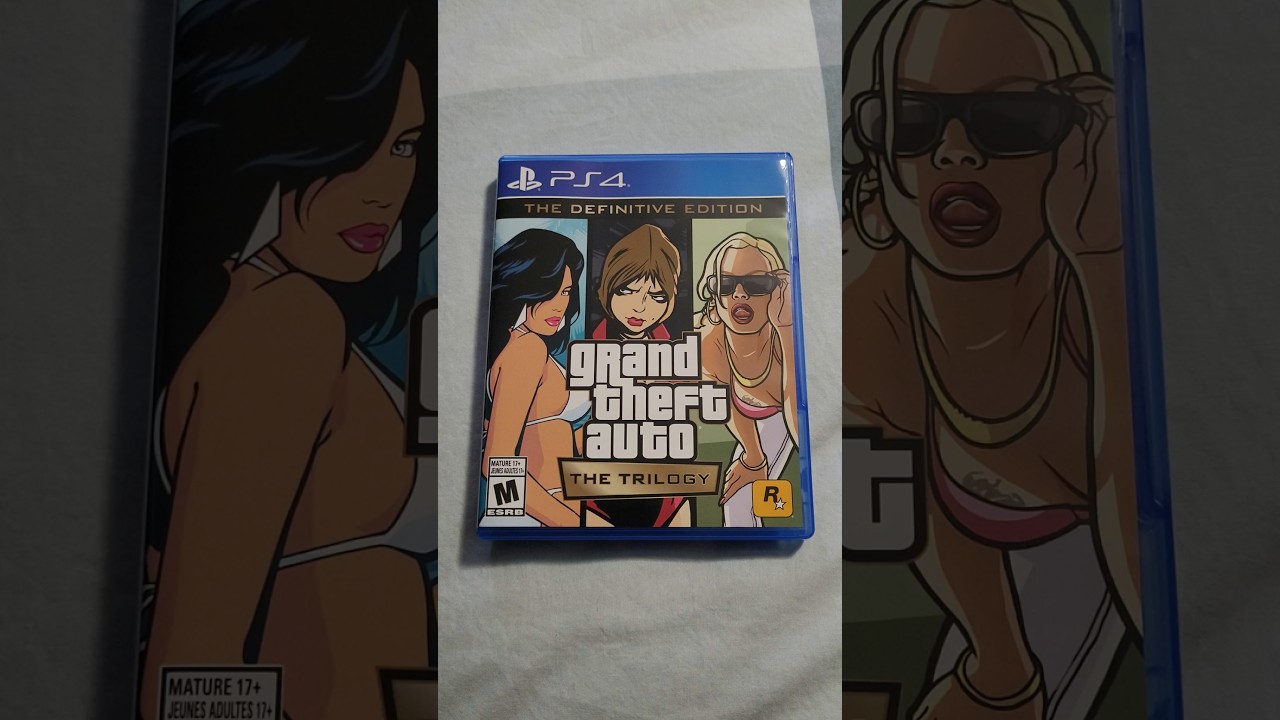 pick up Grand Theft Auto The Trilogy PS4