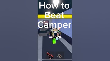 This is how you can beat camper in mm2 aim trainer