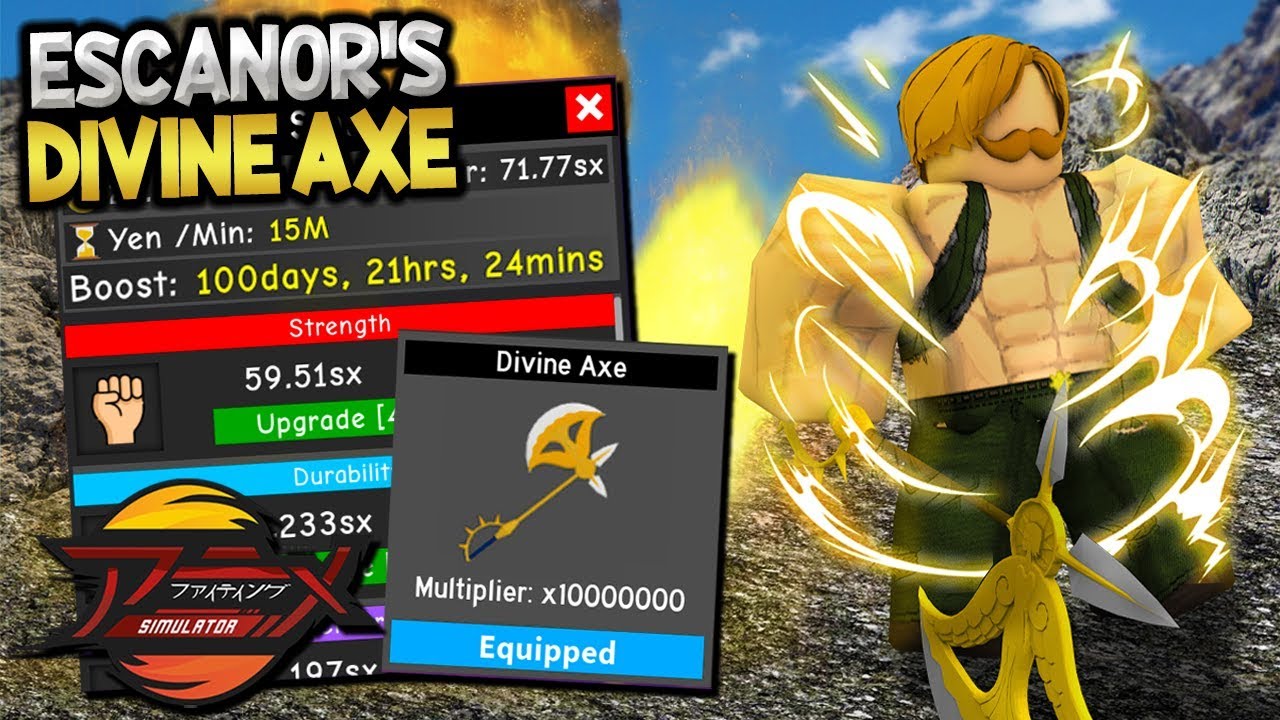 I Unlocked The New Divine Axe Weapon And I Spent 14000 Robux
