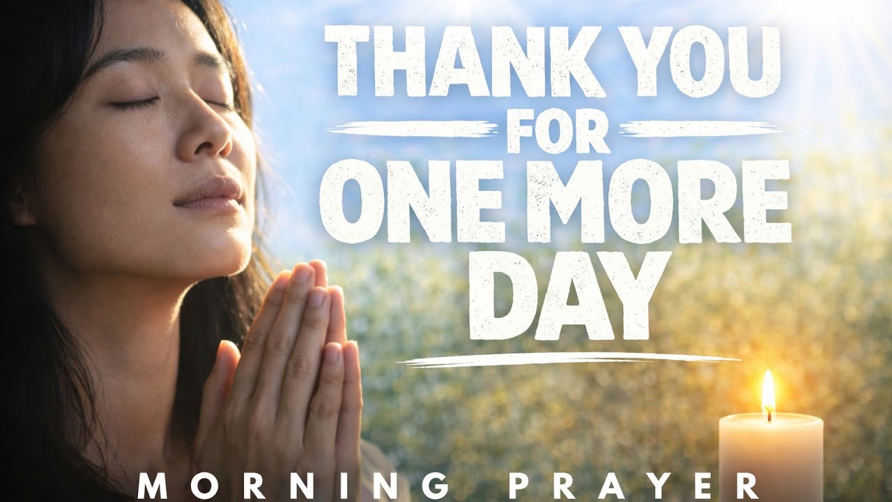 Lord Jesus, Thank You for Another Blessed New Day | Morning Prayer