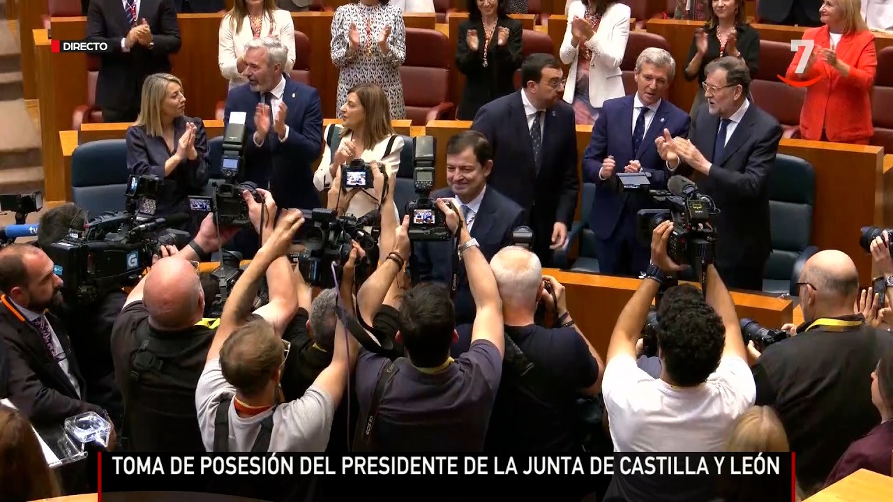 Especial informativo. Toma de posesión del presidente de la Junta de Castilla y León