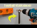 CÁCH KHOAN XUYÊN TƯỜNG CHÍNH XÁC NHẤT   ||  The most accurate way to drill through a wall