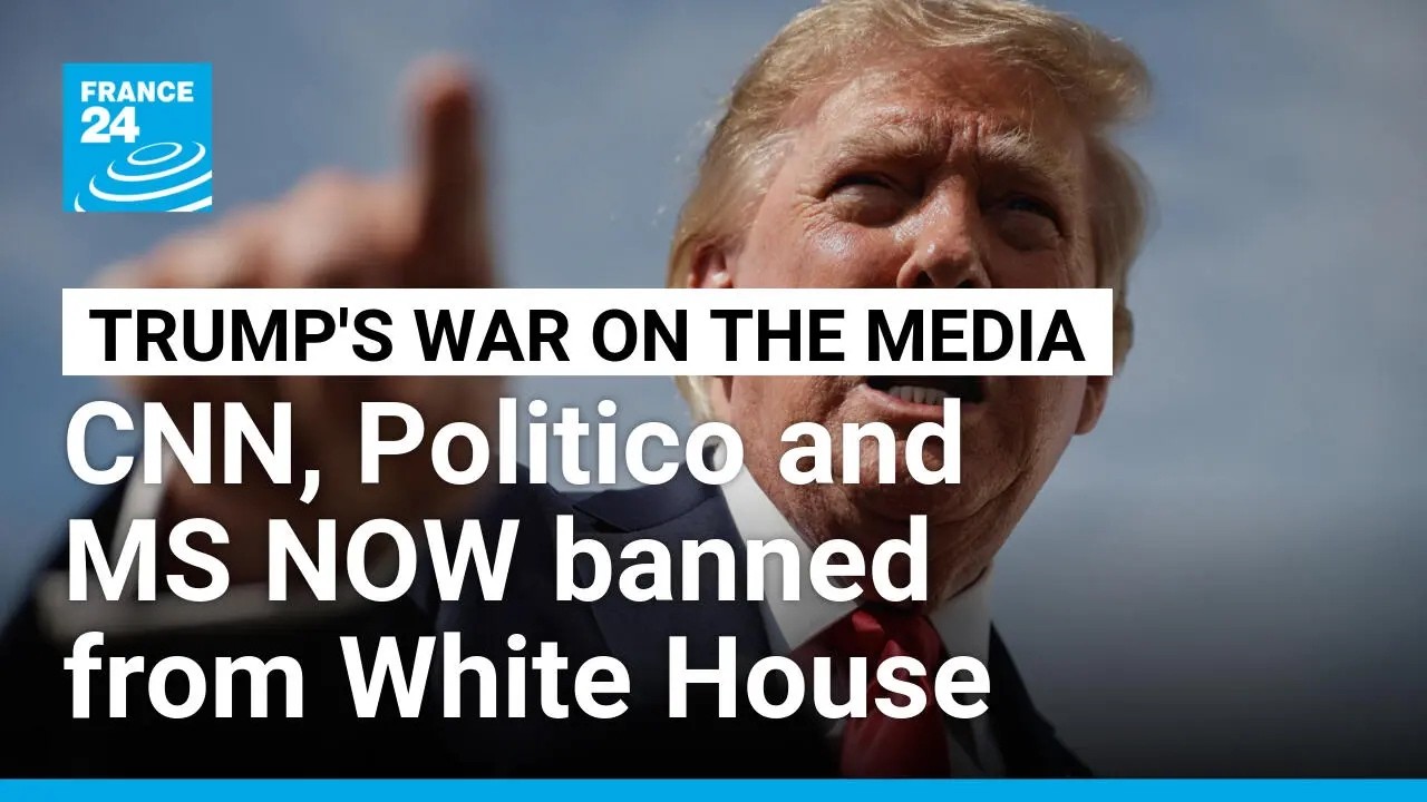Trump ramps up his war on the media • FRANCE 24 English
