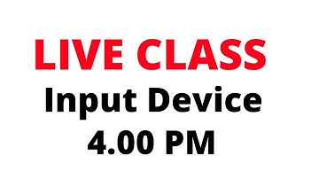 COMPUTER CLASS || INPUT DEVICE || PATWAR , POLICE ,BY RAKESH SAINI SIR