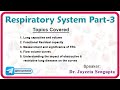 Respiratory System Part - 3