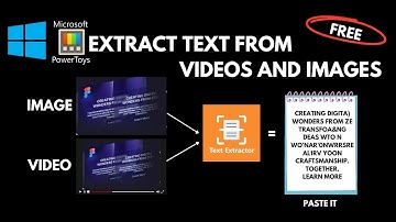 How to Easily Extract Text from Videos and Images with PowerToys (Free Tool Tutorial)
