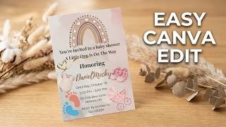 The Easiest Way to Personalize Your Baby Shower Invitations screenshot 5