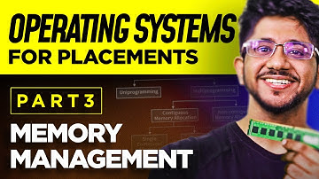 Complete Operating Systems Course for Placements Series | OS Memory Management Explained | Part 3