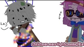 🚦Christmas  lights🚦 meme[ Ink, Error, Fresh]  (No ships) | My au🧐|