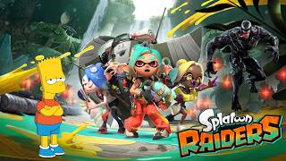 Bart Simpson Gaming Splatoon Raiders @BartSimpsonfan-yo6ol