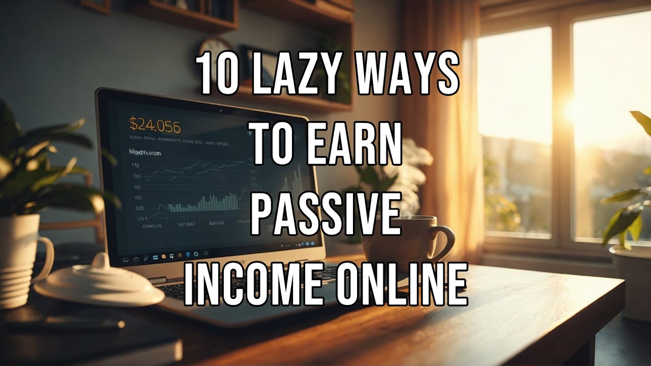 10 Lazy Ways to Make Money Online Passive Income - YouTube
