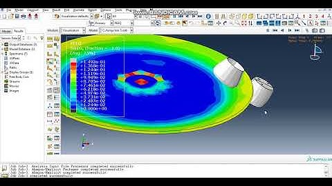 Flanging simulation by ABAQUS