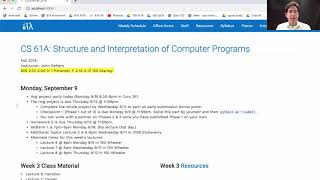 61A Fall 2019 Lecture 6 Video 1