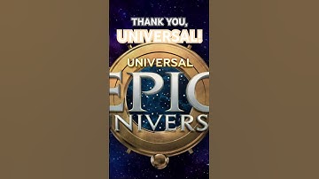 Thumbnail of UNIVERSAL EPIC UNIVERSE! | Thank you SO much, @UniversalPictures!