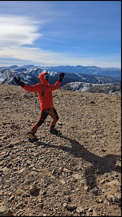 Tropical Storm Force Winds on a Mountain #colorado #hiking #highcountry #windy