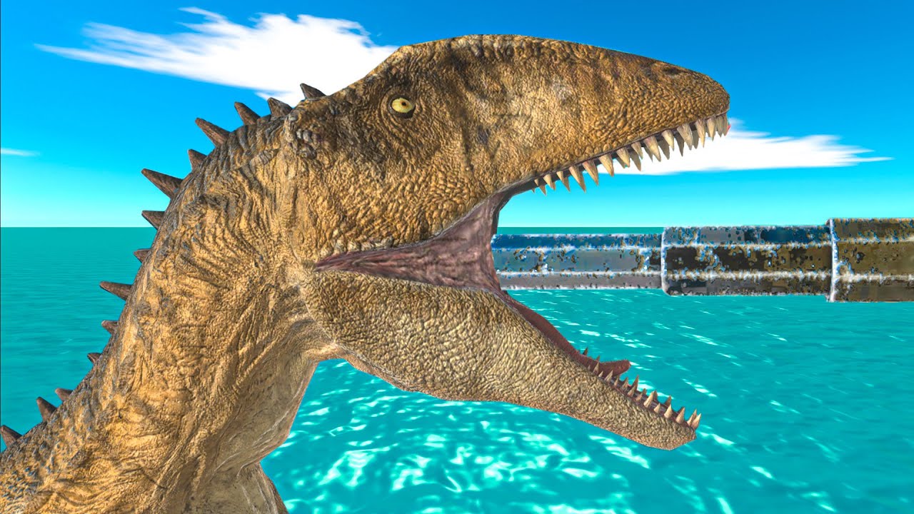 Hidden Spike Trap and Reach The Evolution Gate - Animal Revolt Battle Simulator