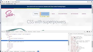 麦子学院-利用Sass编写高质量CSS-第15章 Sass官网（网站首页二）
