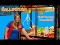 Assistant&#39;s Ready for Halloween Claw Machine and Surprise Egg Challenge