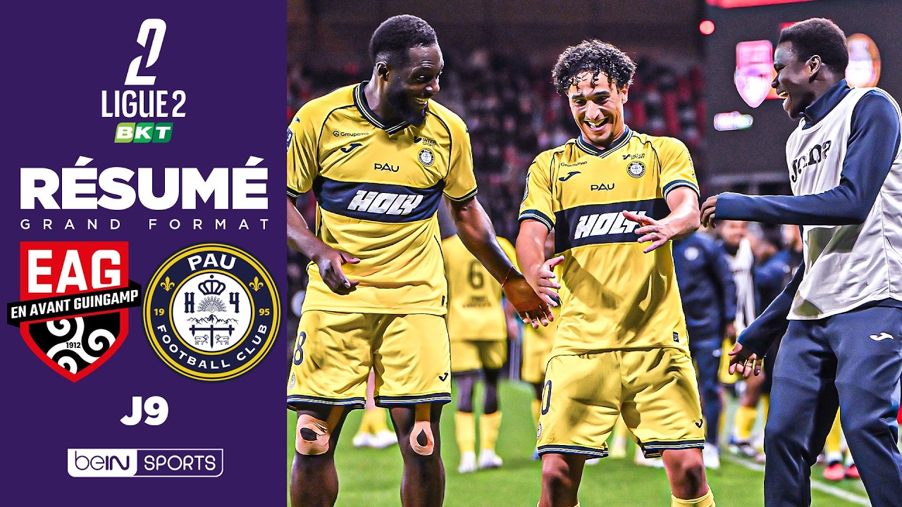 Résumé : PAU enchaine contre GUINGAMP et se rapproche du TOP 5 !