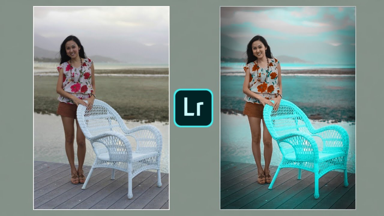 How to change background in lightroom tutorial YouTube
