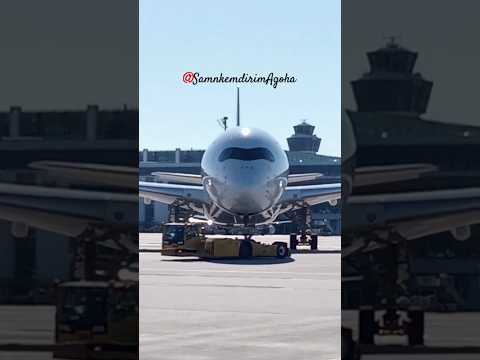 Pushback Lufthansa AIRBUS