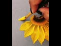 beautiful sunflower painting idea #subscribe #viral #like #tiktok #ytshorts
