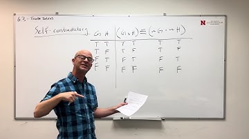 Critical Reasoning: Truth Tables for Propositions Part 2