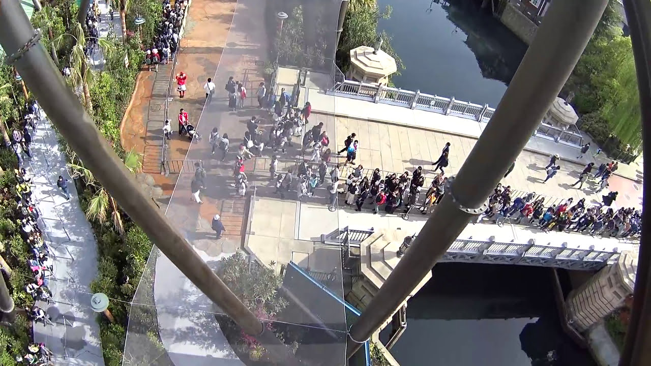 最前列,フライング・ダイナソー[Jurassic ParkThe Flying Dinosaur