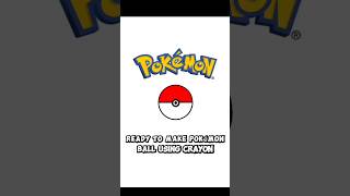 Tutorial of how to make Perfect Pokèmon Ball isimg Crayon. #pokemonball #design #tutorial #creative
